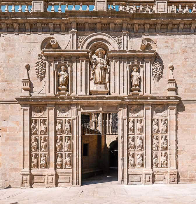 Puerta Santa de la Catedral de Santiago de Compostela, símbolo del Año Xacobeo